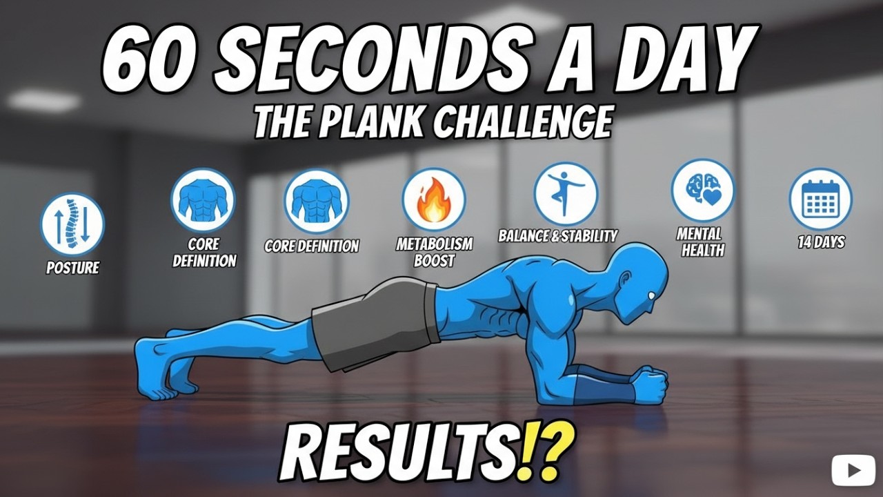 What Happens to Your Body If You Do the Plank Every Day for 14 Days? 😱