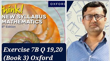 Exercise 7B (Volume of Cone) Question 19,20 Think New Syllabus Mathematics 8th Edition Book 3