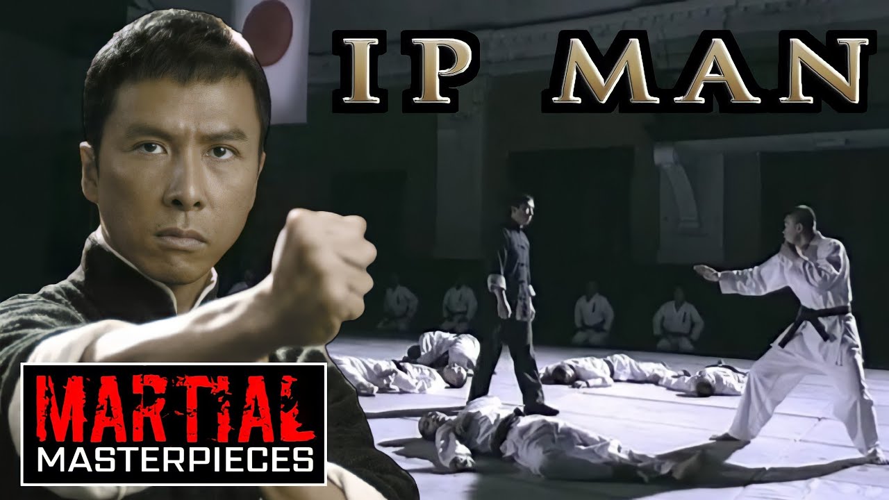 Ip Man - O Grande Mestre - Enfrentando 10 Karatekas 