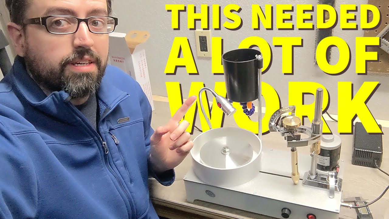 I Bought The Cheapest Faceting Machine On  for $200 