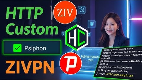 How to Create and Use Psiphon Server  on HTTP Custom and ZIVPN 