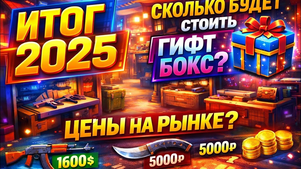 ЦЕНА ГИФТ БОКСА! итог 2025 (вайб ролик)