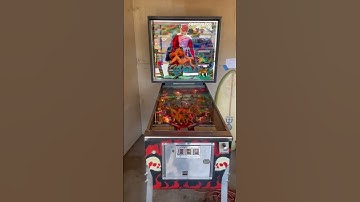 Vintage 1979 Williams GORGAR Pinball Machine