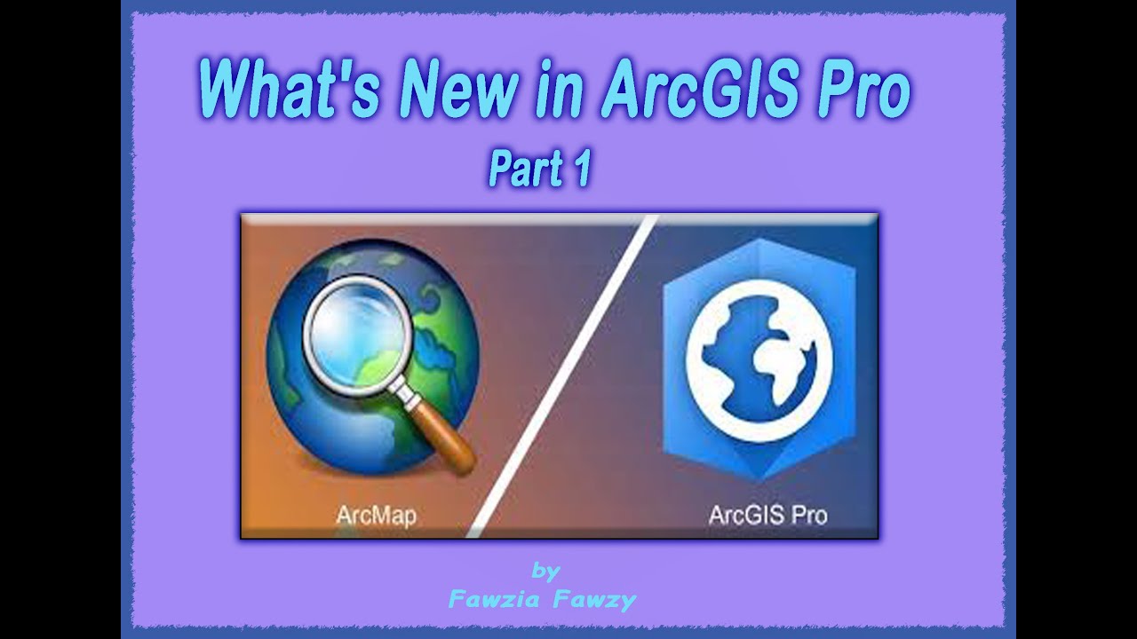 GIS / What's New in ArcGIS Pro / Part 1 / Introduction - YouTube