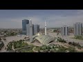 Chechnya, Aimani Kadyrova Mosque  in 4k UltraHD | Чечня, Аргун, Мечеть имени Кадыровой c воздуха