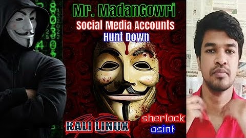 Hunt social media Accounts using Sherlock tool in malayalam | penetation tasting | CYBER SHIELD