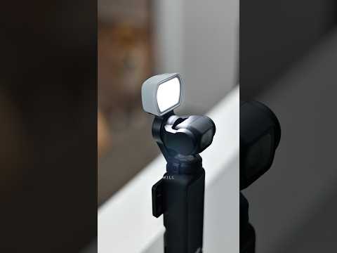 Can’t believe this light was actually made for the DJI Osmo Pocket 3 #djipocket3 #accessories