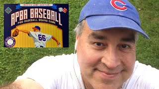 Tabletop Talk v72a - APBA Baseball Master Game with Gilles Thibault! Part 1