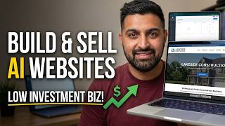 i made a low investment business idea selling ai websites