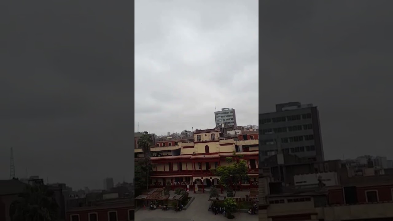 Cómo se observa desde el 7mo piso de la UNFV todo Lima-Perú