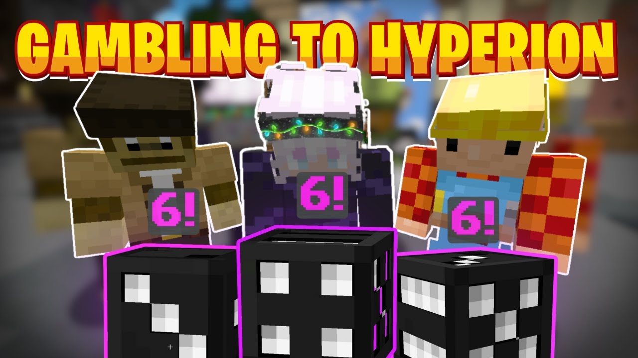 I Tried Gambling $1 Billion Coins in Hypixel Skyblock...