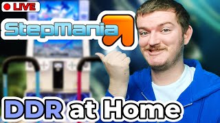🔴LIVE: Playing StepMania To Show My Enjoyment of Rhythm Games!