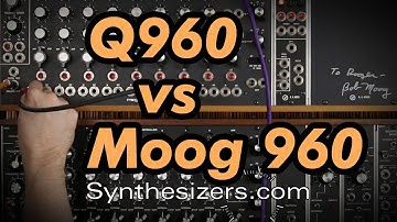 Q960 Sequencer vs Moog 960 Sequencer - Synthesizers.com
