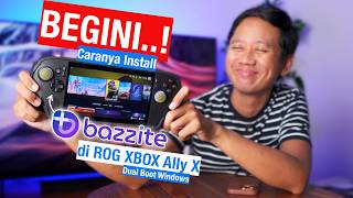 Tutorial Install Bazzite Di Rog Xbox Ally X - Dual Boot Windows Performa Naik Drastis