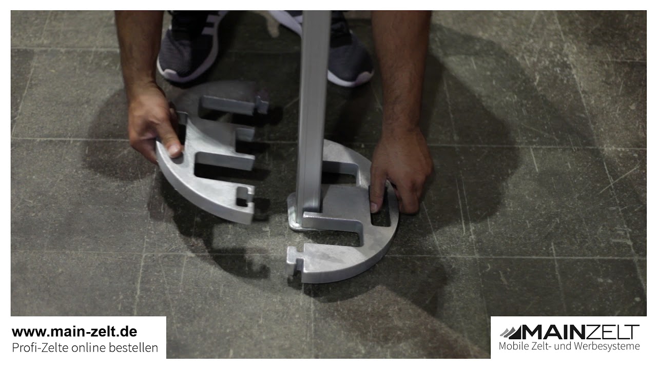 MAINZELT   Gewichte  für mehr Stabilität der Faltzelte