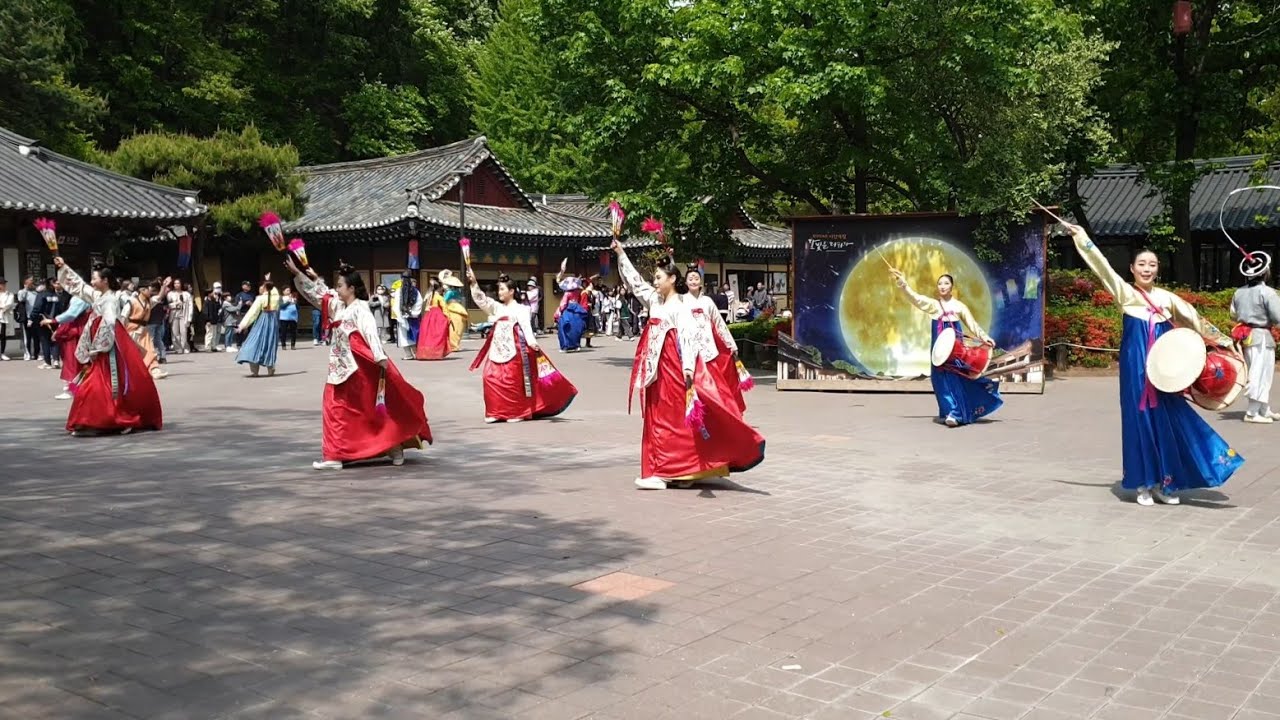 20230430 한국민속촌 얼씨구 절씨구야! 퍼레이드 Feel the Rhythm of Korea #한국전통공연 rhythm of korea