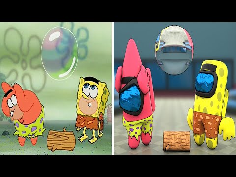 SpongeBob VS Among Us (part 9)