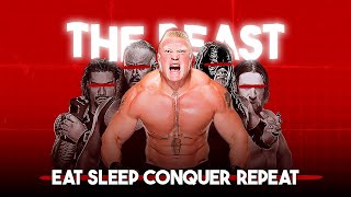 8 minutes of Brock Lesnar Wrecking Everyone in WWE