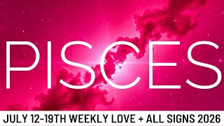 *PISCES* A LOVE THAT BRINGS YOU PEACE INSTEAD OF PROBLEMS IS COMING IN!!- July Love Tarot 2026