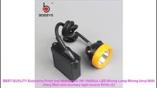 BEST QUALITY Explosion-Proof and Waterproof 3W 10000lux LED Mining Lam