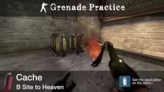 Grenade Practice : Cache Incendiary - B Site to Heaven