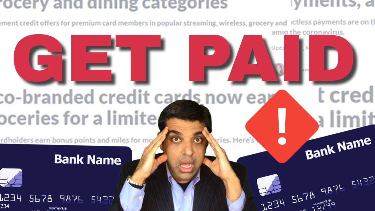 GET PAID TO BUY GROCERIES | Amex, Chase New Credit Card Rewards Explained GET PAID TO BUY GROCERIES | Amex, Chase New Credit Card Rewards Explained