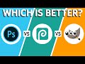 Photoshop vs Photopea vs GIMP (2025) - Which One Is BEST?