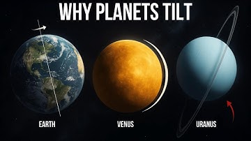 Why Do Planets Spin In Different Directions And Have Tilted Axes