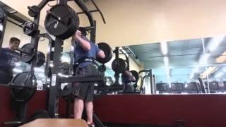 Squatting 405 to Proper Depth (Finally)