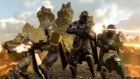 helldivers 4 player co op no commentary | helldivers 2 co op gameplay | #helldivers2