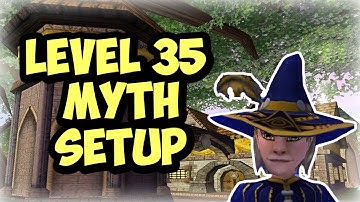 Wizard101: Lvl 35 Myth Gear & Stats Setup