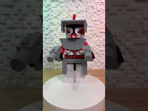3d Printed Star Wars Captain Fox Lego #captain #starwars #fox #3dprinting #bambulab #3d #lego #3d