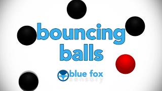 Baby Sensory Video: Bouncing Balls #1 | Hypnotic & High Contrast