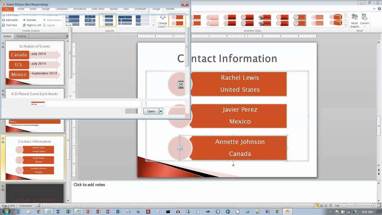 Go! PowerPoint 2010, Project 2B, Part 02 of 2 - YouTube