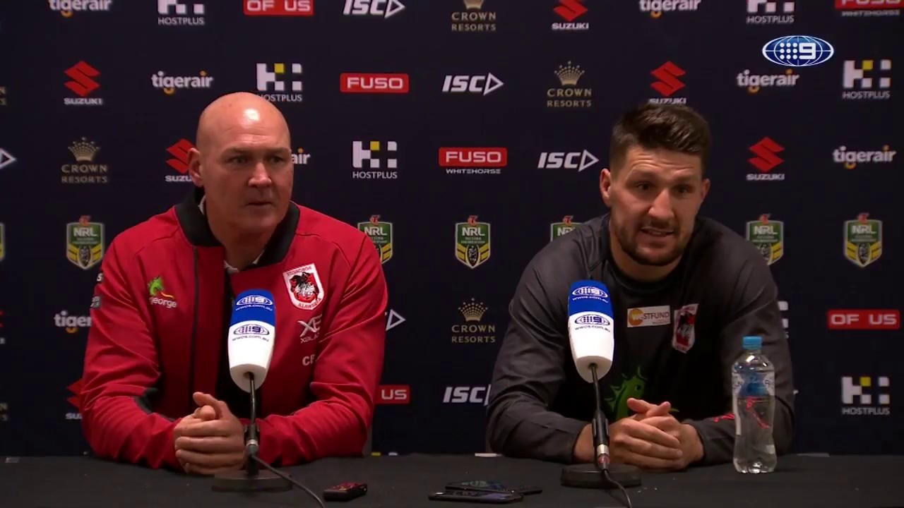 NRL Press Conference: St George Illawarra Dragons - Round 17 video phone beyonce mp3