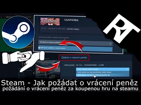 Jak vrátit hru na Steamu a požádat o vrácení peněz (tutoriál – steam)