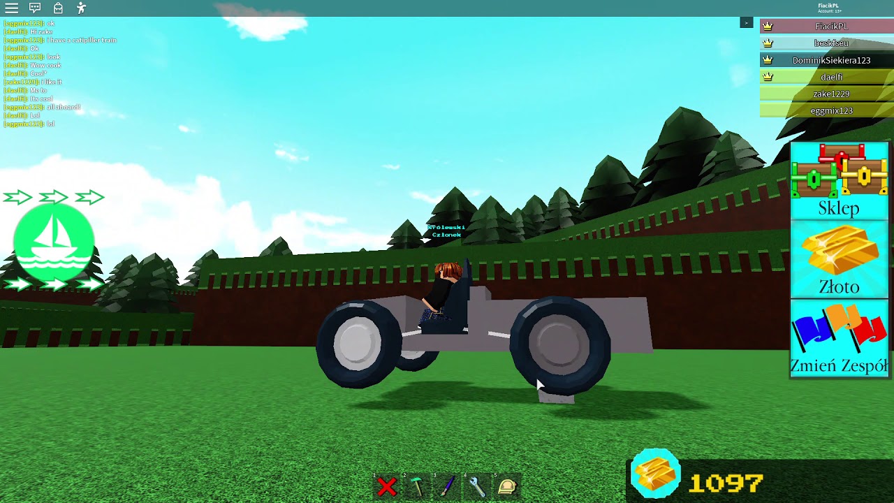 so i tryed to make lumber tycoon 2 vehicles in bab YouTube