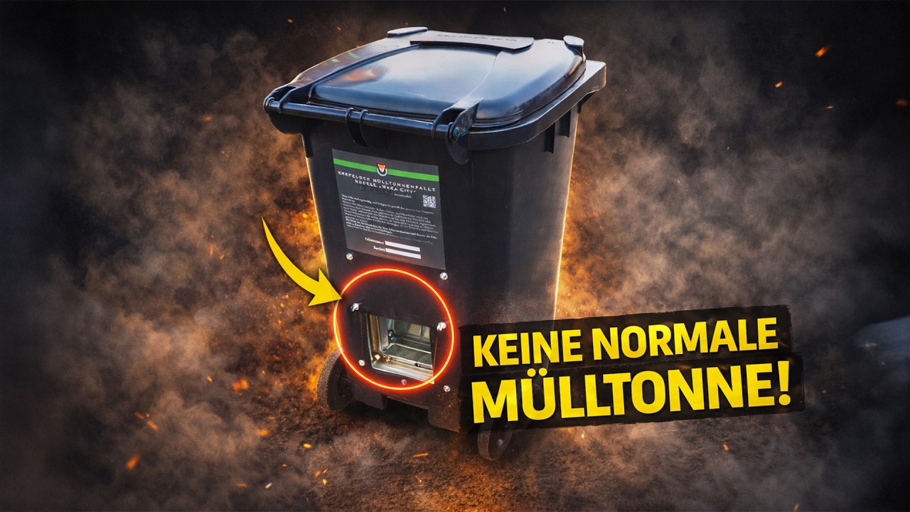 Mülltonnenfalle „WeKa City“ | Fallenjagd mitten in der Stadt? Diese Lösung sorgt für Diskussionen