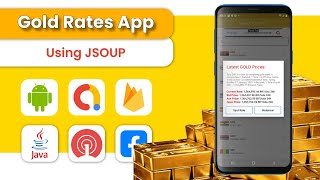Free Gold Rates Android App Source Code: MVVM, AdMob, Push Notifications, & More screenshot 4