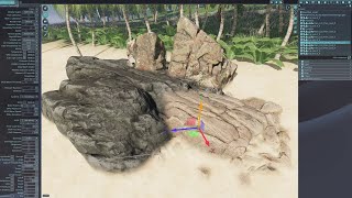 Screen space mesh blend - wide sampling
