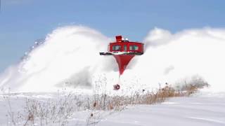 Extreme Plowing by Trains Awesome Power Plowing Through Deep Snow 2018