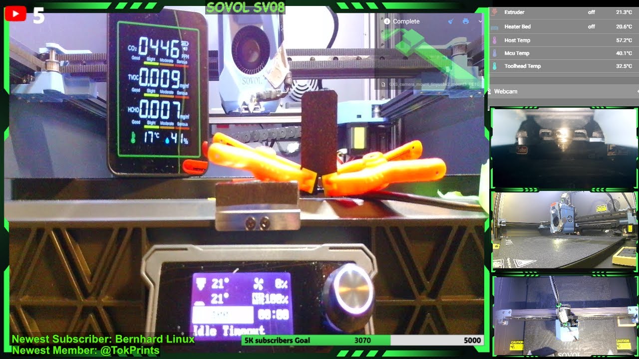 🔴Live - 3D Printer 