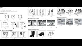 Listening B1, PET 2, Test 3, Part 1