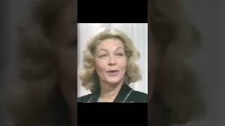 It's Rough Being a Virgo | #LaurenBacall Funny Interview #100thAnniversary #Virgo #HollywoodLegends