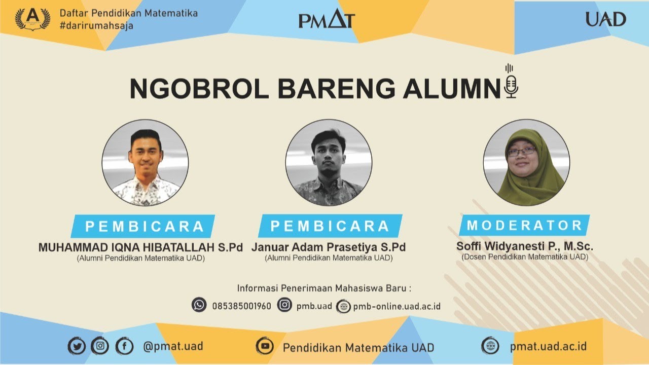Pendidikan Matematika UAD Live Stream - YouTube