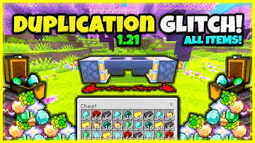 NEW DUPLICATION XP GLITCH!! (100% SURVIVAL) In Minecraft Bedrock 1.21