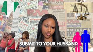 Should Nigerian women be submissive?