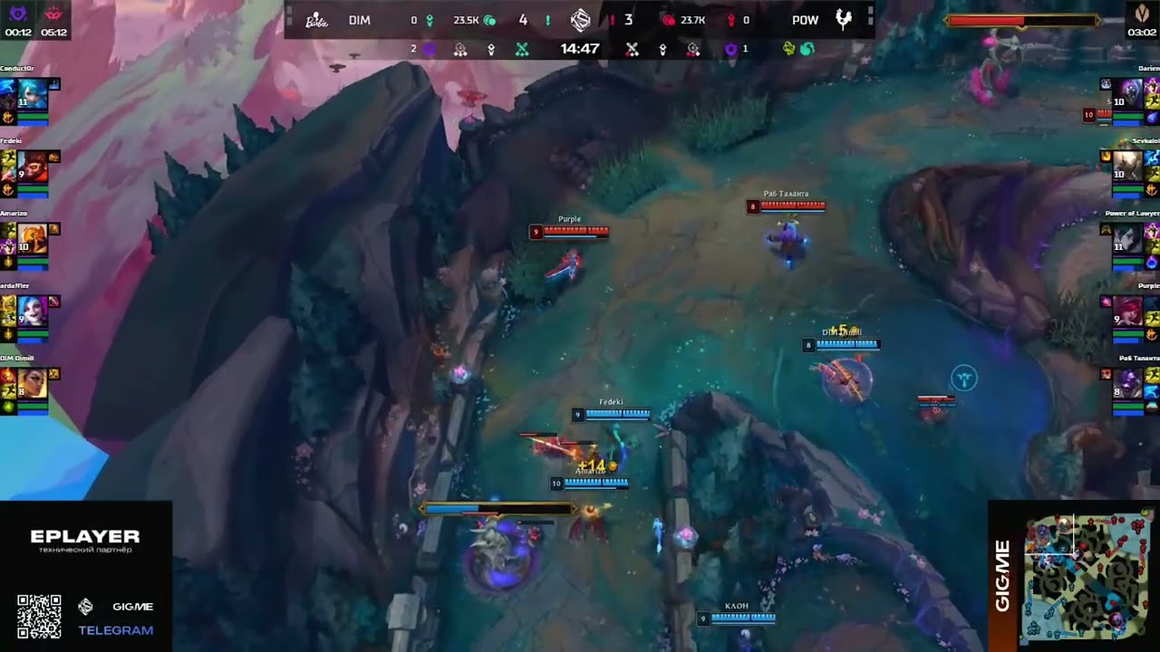 Хайлайты | Барби Димилла vs Сосалы Павера — Игра 1 | GIGxKSI | Групповая стадия  | День 2