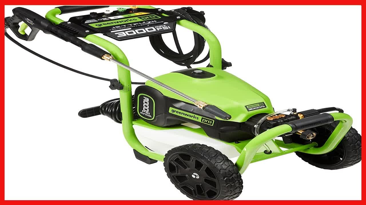Great product -  Greenworks 3000 PSI (1.1 GPM) TruBrushless Electric Pressure Washer (PWMA Certified