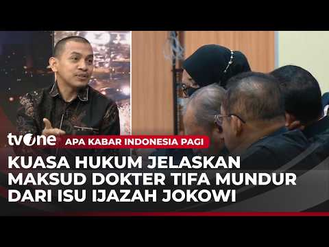 Mundur dari Polemik Ijazah Jokowi, Dokter Tifa Melunak? | AKIP tvOne